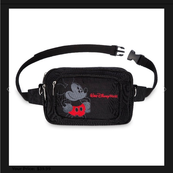 Walt Disney World Mickey Mouse Fanny Pack - Picture 1 of 12